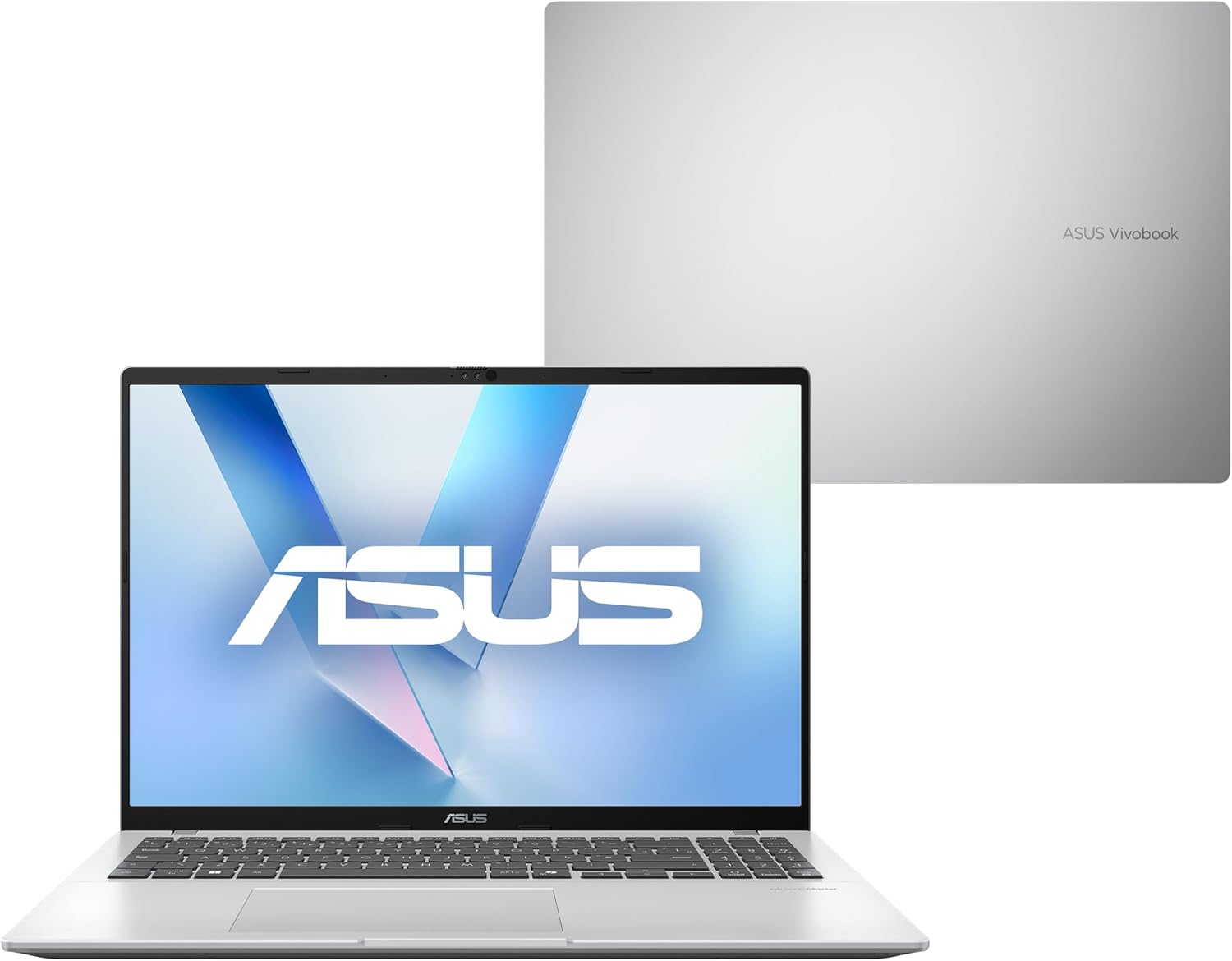 Notebook ASUS Vivobook 16 SNAPDRAGON, 16 GB, 1.0 TB SSD, W11 Home, Tela 16″, Cool Silver – X1607QA-MB091W