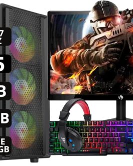 PC Gamer Completo Intel Core I7 3.4GHz 16GB DDR3 SSD 480GB Monitor 19″ Kit Gamer – Escolha a placa de vídeo (GT 730 4 GB)