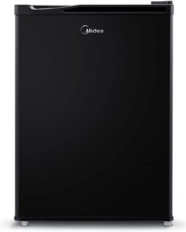 Frigobar Black Edition Preto 67 Litros Midea MDRD108FGA302-220v