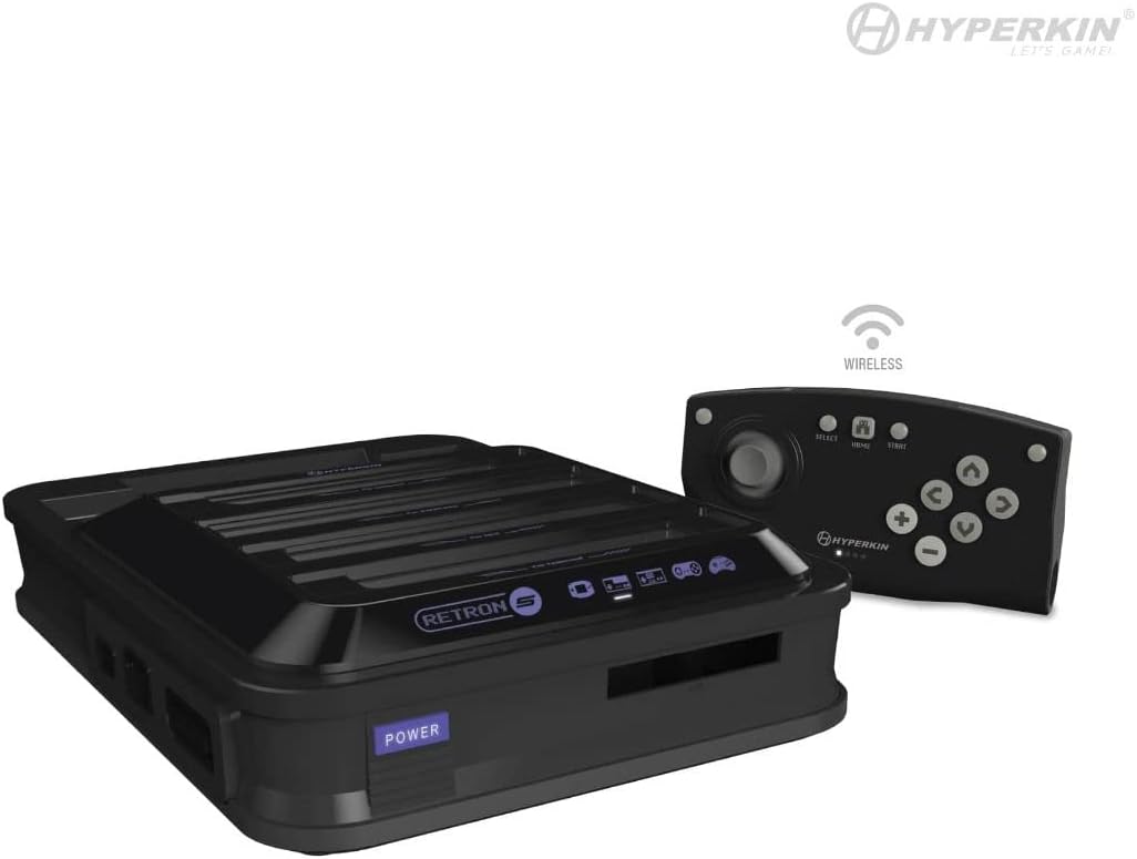 Console Retron 5 Emulador – Hyperskin – Preto