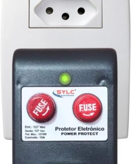 Protetor de Rede Elétrica 127V – Proteção para PCs TVs Gamers e Video Games Contra Surtos e Picos de Energia