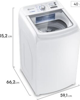 Máquina de Lavar Electrolux 13kg Branca Essential Care com Cesto Inox e Jet&Clean (LED13) 220v