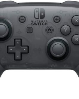 Nintendo, Controle Nintendo Switch, Pro, Sem Fio, Vibração HD, Controle de Movimento, Funcionalidade Amiibo Embutida, Cinza