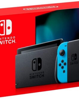 New Nintendo Switch Azul e Vermelho Neon