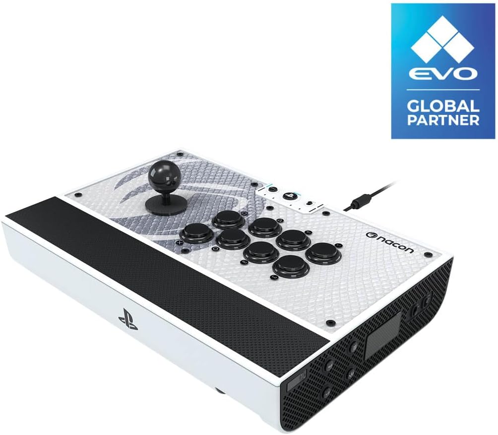 NACON Daija Arcade Fight Stick Officially Licensed for PlayStation PS5, PS4 and Windows 10 | 11 PC