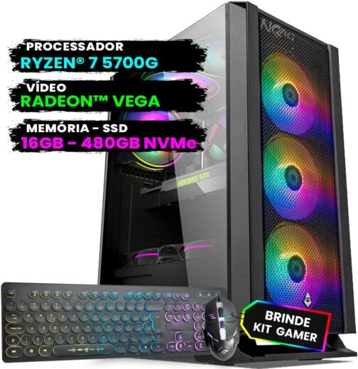 Desktop AMD Gamer Completo