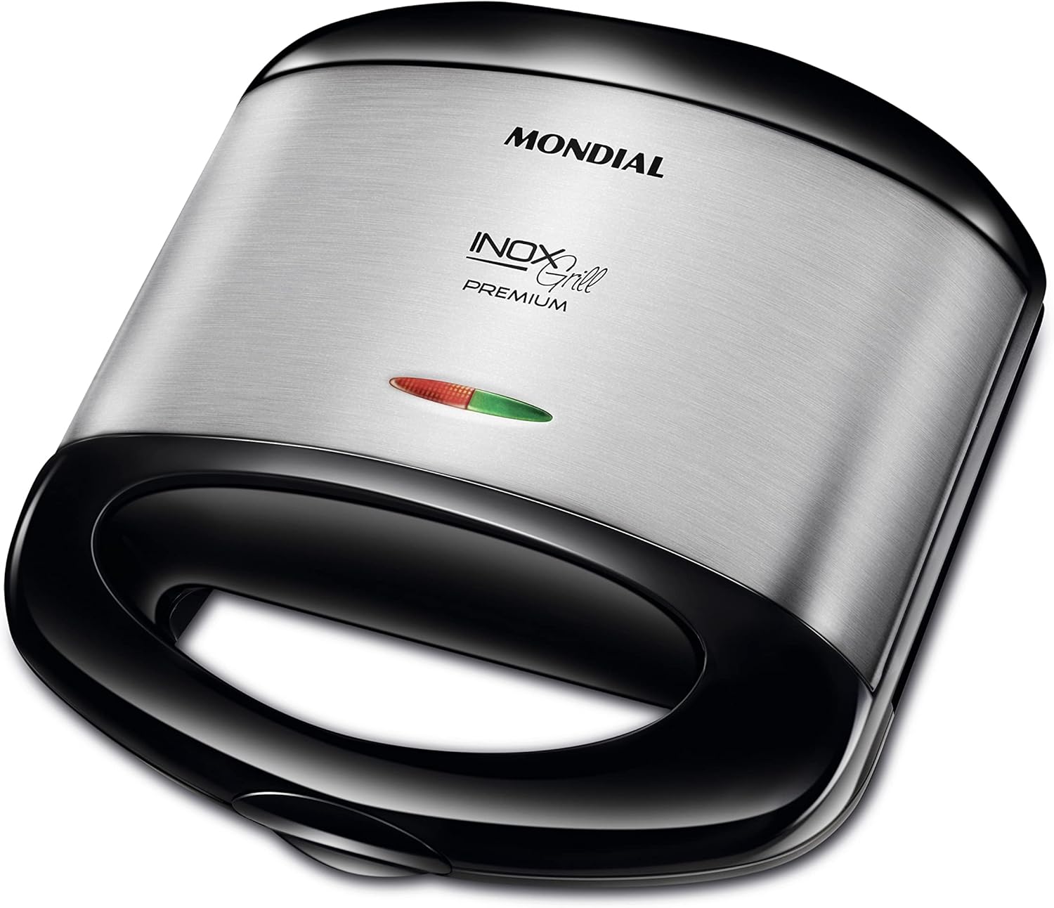 Grill e Sanduicheira Premium, Mondial, Preto/Inox, 800W, 110V – S-07