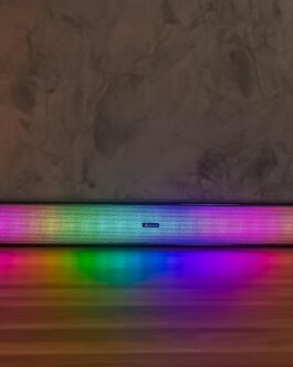 Caixa De Som Led Bluetooth Soundbar Fm Home Theater Barra Tv