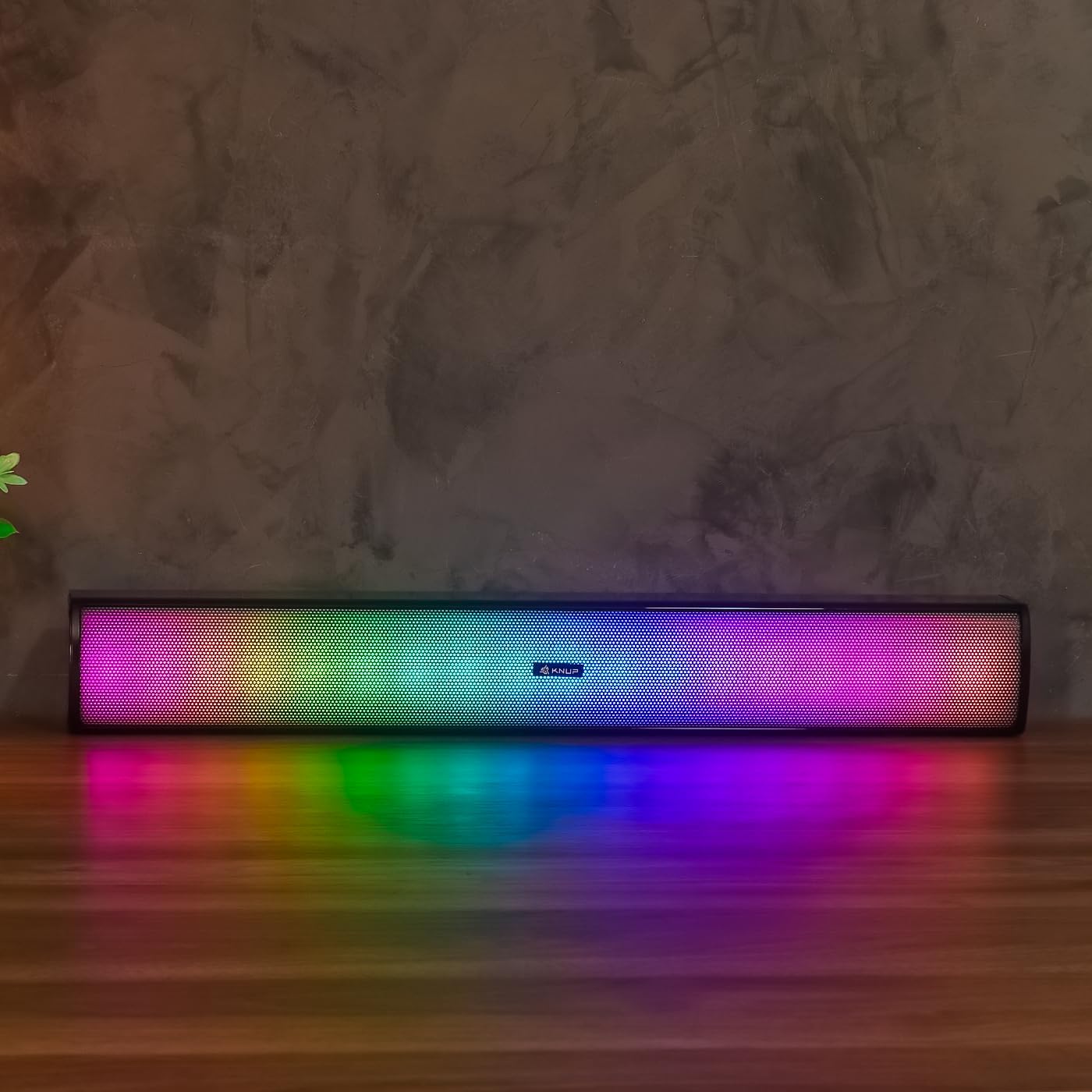 Caixa De Som Led Bluetooth Soundbar Fm Home Theater Barra Tv