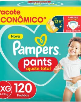 Pampers Fralda Calça Premium Care Ajuste Total, 1 Unidade