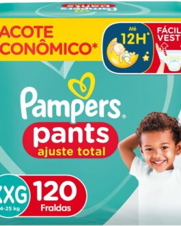 Pampers Fralda Calça Premium Care Ajuste Total, 1 Unidade