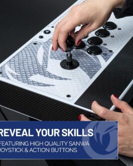 NACON Daija Arcade Fight Stick Officially Licensed for PlayStation PS5, PS4 and Windows 10 | 11 PC