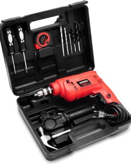 Furadeira de Impacto com Maleta, Mondial, Vermelho, 650W, 110V – NFFI-07M