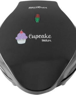 Cupcake, Cupcake Maker 3, 7 cupcakes, Preto, 127v, Britânia