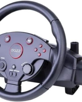 Volante & Pedal Force Driving PS4/PS3/PC/XBOXONE/XBOX360 Preto Dazz