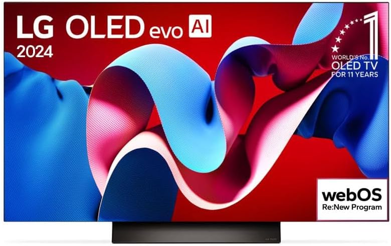 TV LG 55″ Smart OLED 4K UHD OLED55C4PSA
