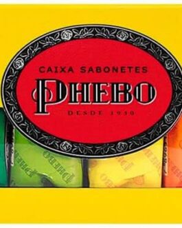 Kit Sabonete, PHEBO, Amarelo, 720g