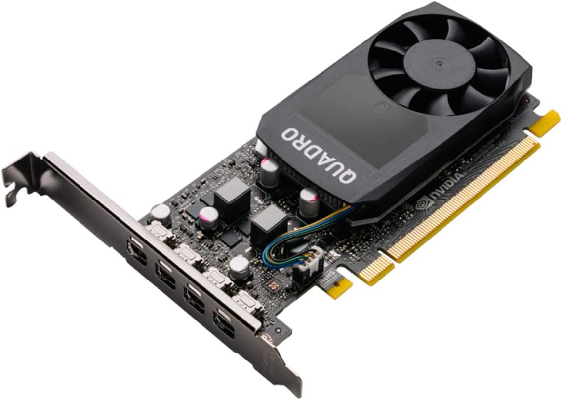 PNY PLACA DE VIDEO NVIDIA QUADRO – P620 2GB GDDR5 128 BITS (4X MDP) – VCQP620V2-PB