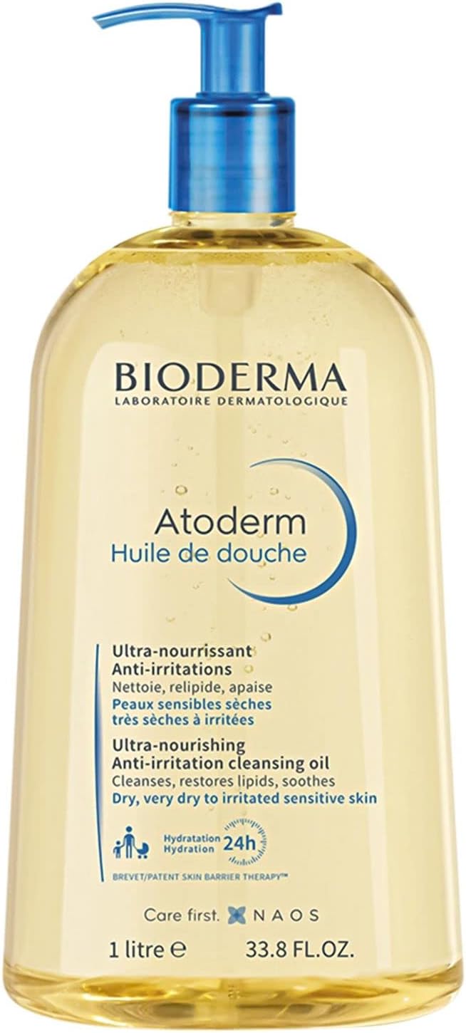 Bioderma Atoderm Óleo De Banho – Higiene Hidratante Diária 1 Litro