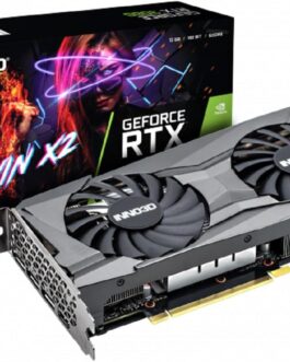 PLACA DE VIDEO INNO3D GEFORCE RTX 3060 TWIN X2 12GB GDDR6 192-BIT N30602-12D6-119032AH – INNO3D