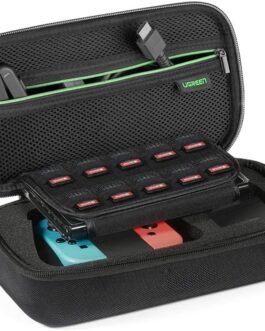 U.green Case Bag Bolsa Estojo para Nintendo Switch Forro Interno de Espuma Diferentes Repartições Design de Ziper/No Brasil 