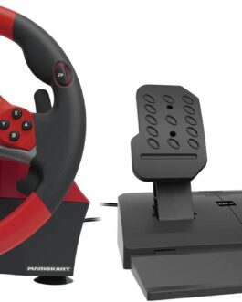 Nintendo Switch Mario Kart Racing Wheel Pro Deluxe By HORI – Officially Licensed By Nintendo