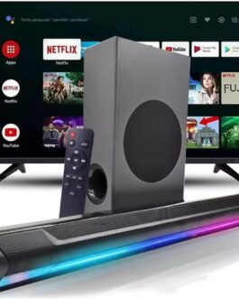 Home Theater Soundbar Para Tv Caixa de Som Com Subwoofer Bluetooth