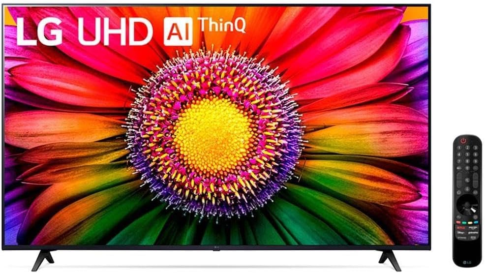 Smart TV LG 50″ 4K 50UR871C0SA UHD Wi-Fi, Inteligência Artificial ThinQ, built-in, Google Assistente Design Ultrafino