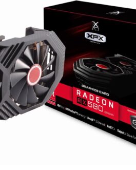 Placa de Vídeo Gpu Rx 580 8Gb Oc+ Gts Ddr5 1386Mhz, Xfx, Gpu Rx580 Rx-580P8Dfd6, 8