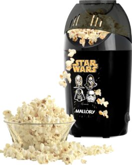 Pipoqueira Elétrica Mallory Star Wars- Pipoca saudável pronta em 3 minutos – 127V