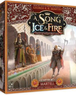 A Song of Ice and Fire Conjunto de miniaturas de mesa Game House Martell para iniciantes | Jogo de estratégia para adolescentes e adultos | Idades 14+ | 2+ jogadores | Tempo médio de reprodução de 45