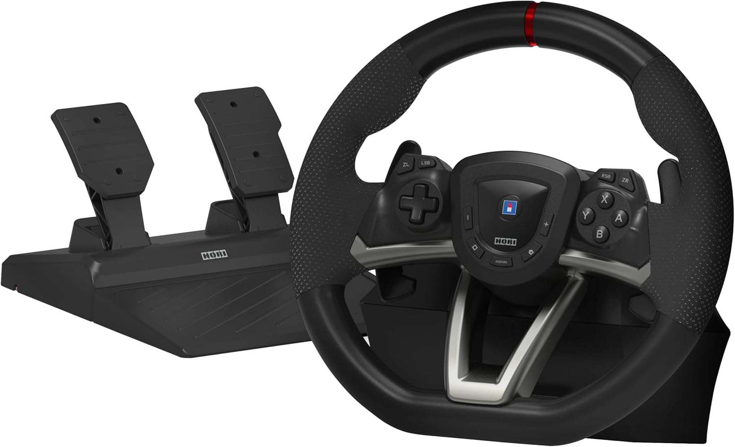 HORI Volante de Corrida PRO Deluxe Compatível com Nintendo Switch – Licenciado pela Nintendo