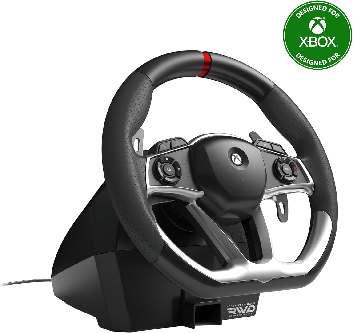 HORI Force Feedback Racing Wheel DLX Designed for Xbox Series X|S – Officially Licensed by Microsoft