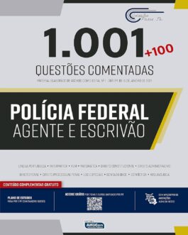 PASSE JÁ – 1001 POLÍCIA FEDERAL: Agente e Escrivão