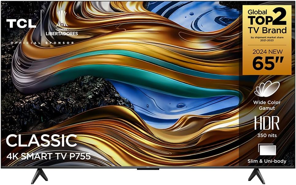 TCL LED SMART TV 65” P755 4K UHD GOOGLE TV