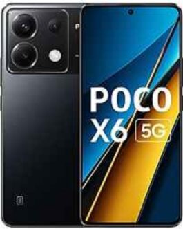 Smartphone Xiaomi Poco X6 5G 256 GB/12 GB de RAM preto [Modelo 23122PCD1G]