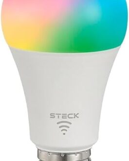 Steck, Lâmpada Inteligente 12W, RGBW Wi-Fi, Bivolt