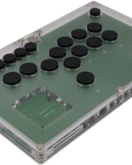 TruBoost B1-PC-R Ultra-Thin All Buttons Hitbox Style Arcade Joystick Fight Stick Game Controller For PC USB Hot-Swap Cherry MX