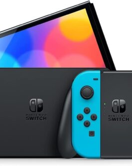 Console – Nintendo Switch OLED – Vermelho e Azul Neon