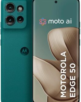 Smartphone Motorola Edge 50 5G – 256GB 24GB (12GB RAM+12GB Ram Boost) 50MP Sony Camera Moto AI Ultrarresistencia militar – Green