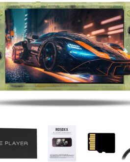 Actualia RG50XX Console portátil retrô para jogos 128G, tela HD de 12 cm Rockchip RK3128 Quad-Core Linux System Video Arcade Game Player para adultos