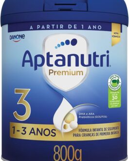 Danone Nutricia – Aptanutri Premium 3, 1-3 anos, Fórmula de Seguimento, 800g