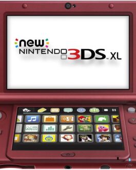New Nintendo 3DS XL Vermelho + Carregador Nintendo