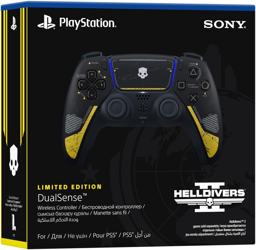 PlayStation 5 DualSense Wireless Controller HellDivers 2 Limited Edition – UAE Version