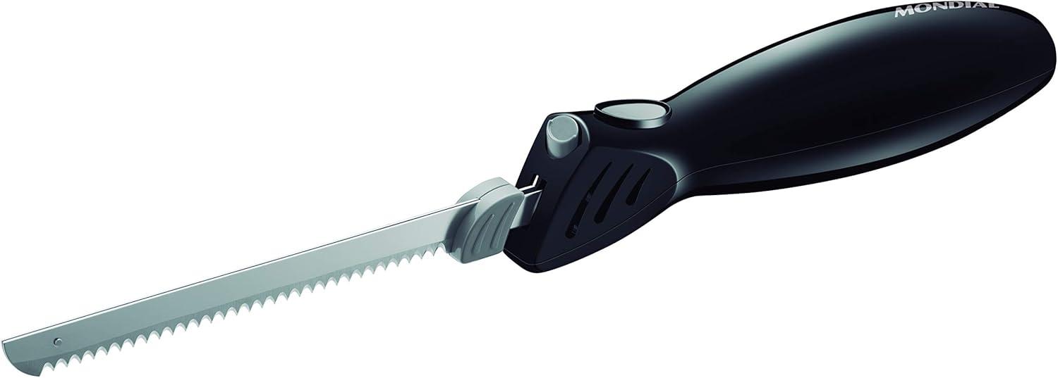 Faca Elétrica, Mondial, Preto, 100W, 110V – FA-01