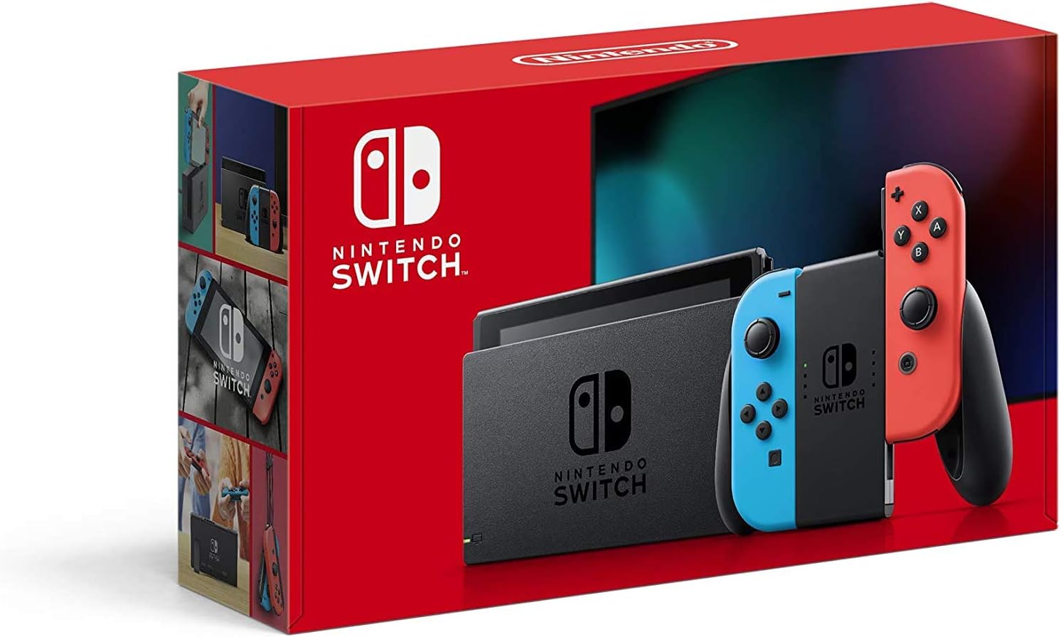 Console New Nintendo Switch – Azul Neon e Vermelho Neon (versão nacional)