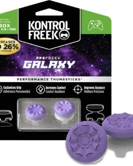 KontrolFreek FPS Freek Galaxy Purple for Xbox One and Xbox Series X Controller | 2 Performance Thumbsticks | 1 High-Rise, 1 Mid-Rise | Purple [video game]