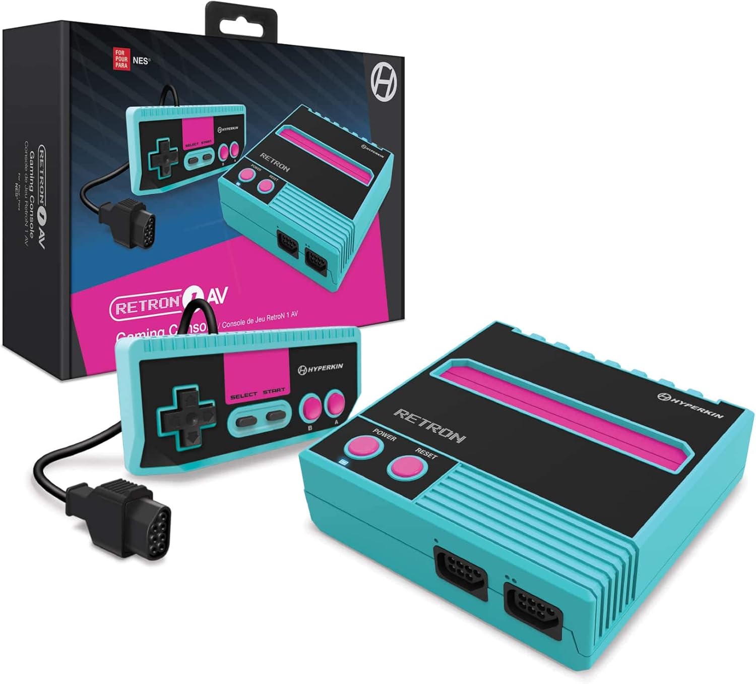 Hyperkin RetroN 1 AV Gaming Console for NES (Hyper Beach) – NES