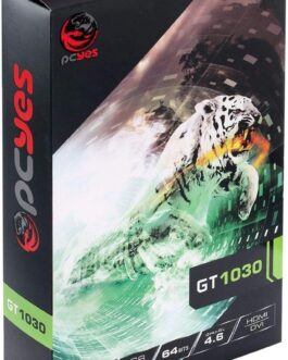 PLACA DE VIDEO NVIDIA GEFORCE GT 1030 2GB GDDR5 64 BITS COM KIT LOW PROFILE SINGLE FAN – PA1030GT6402G5 – PCYES