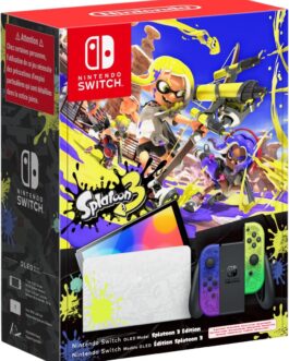 Nintendo Switch OLED edição limitada Splatoon 3